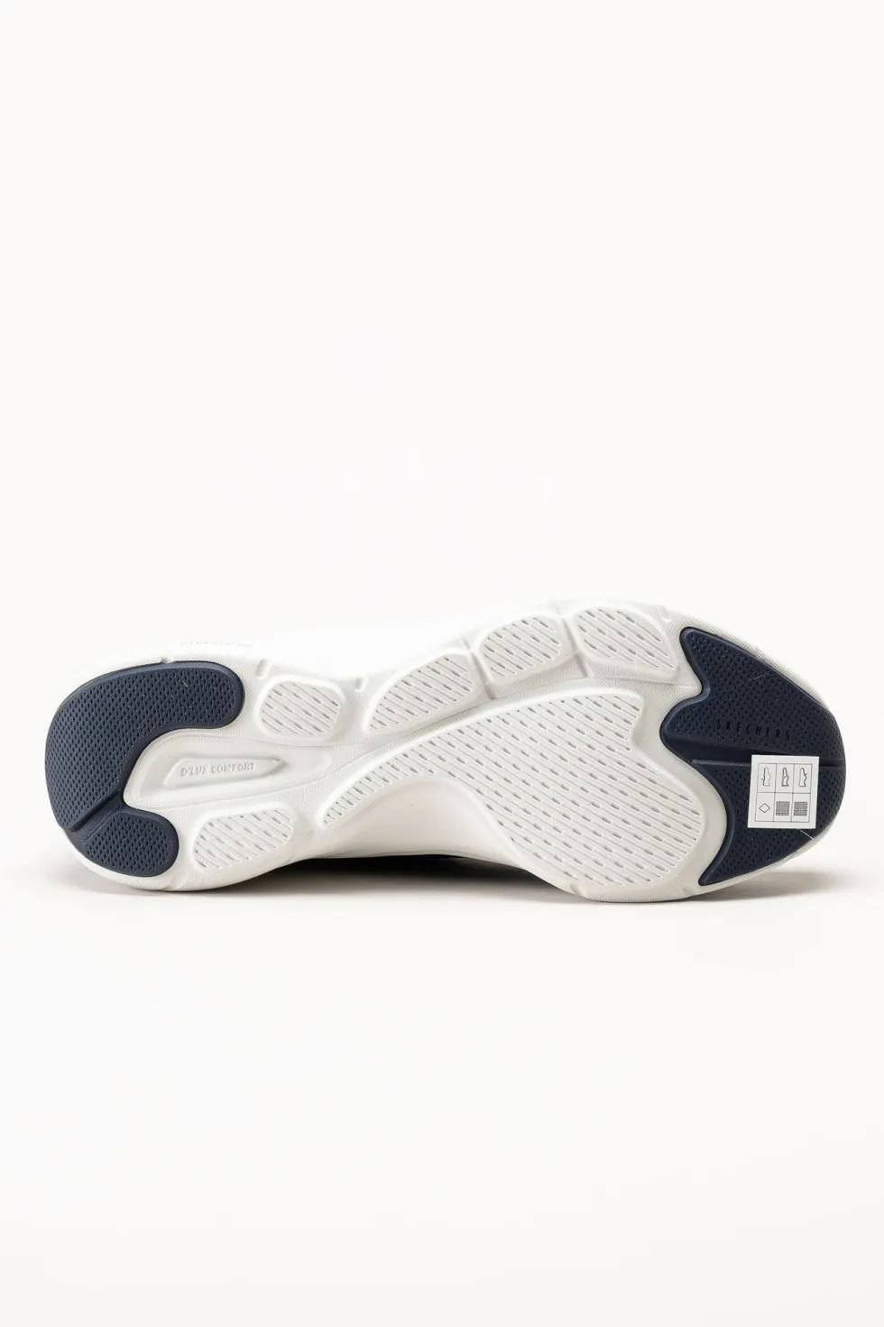 Skechers - DLux Comfort 2.0 - Supernova - Marinblå slip ins sneakers