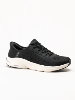 Skechers - DLux Comfort 2.0 - Svarta slip-ins sneakers