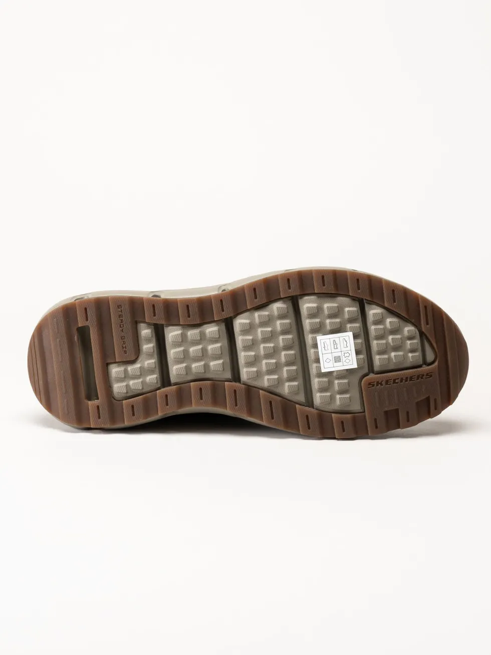 Skechers - Garza Ultra - Tyrell - Mörkbruna sneakers