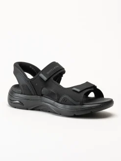 Skechers - Go Walk Arch Fit 2.0 - Svarta sandaler