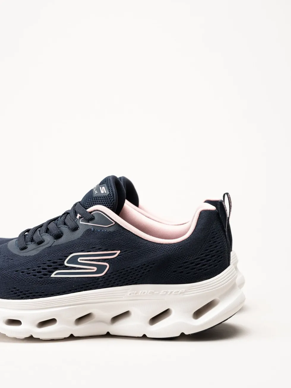 Skechers - Go Walk Glide Step 2.0 - Mörkblå sneakers i mesh
