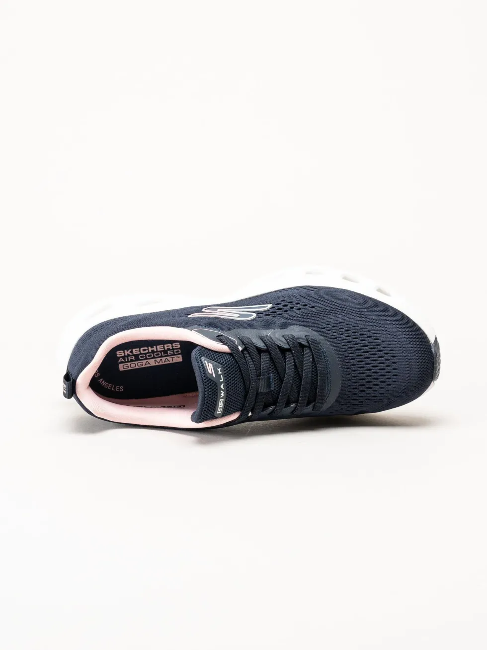 Skechers - Go Walk Glide Step 2.0 - Mörkblå sneakers i mesh