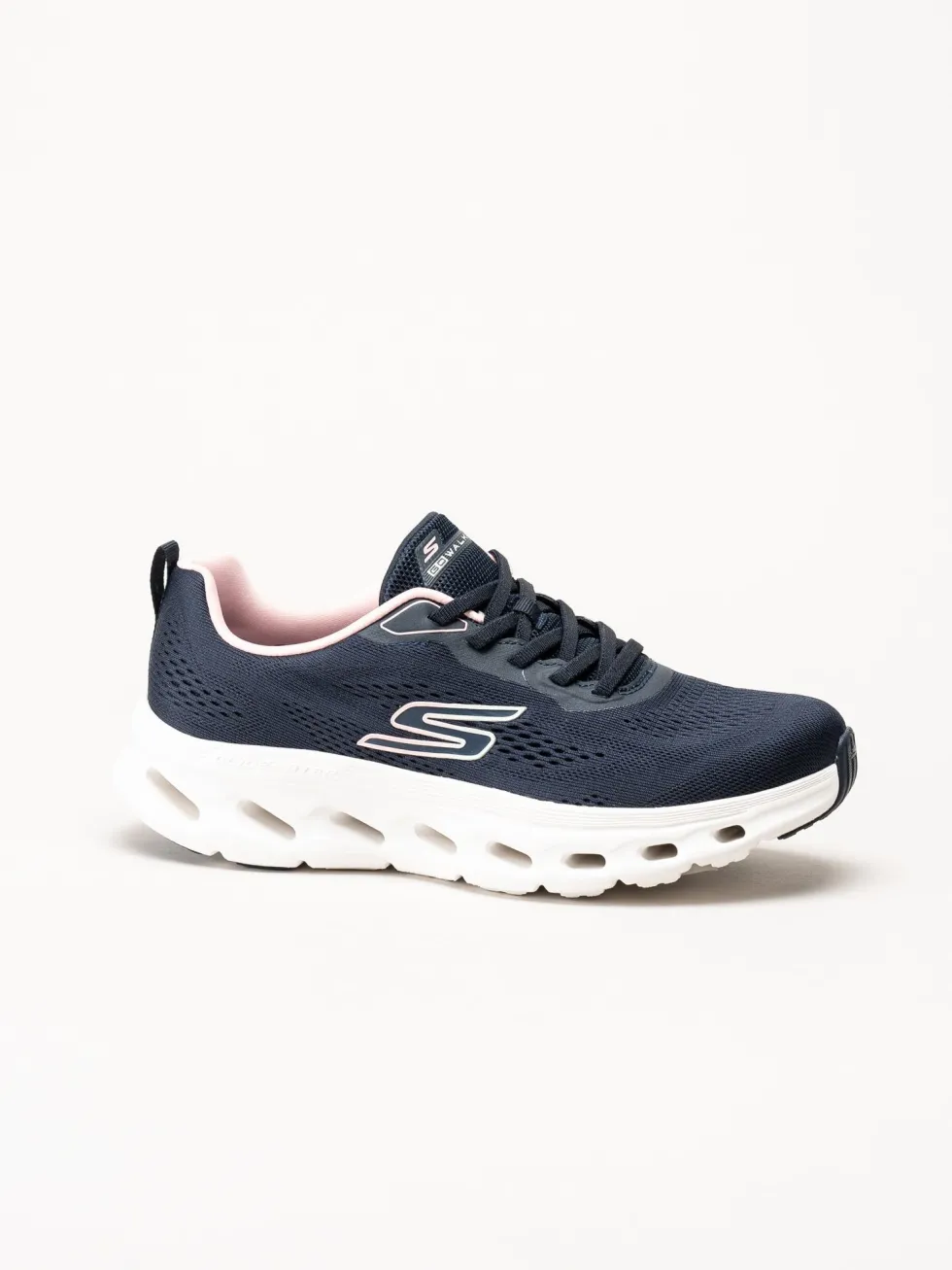 Skechers - Go Walk Glide Step 2.0 - Mörkblå sneakers i mesh