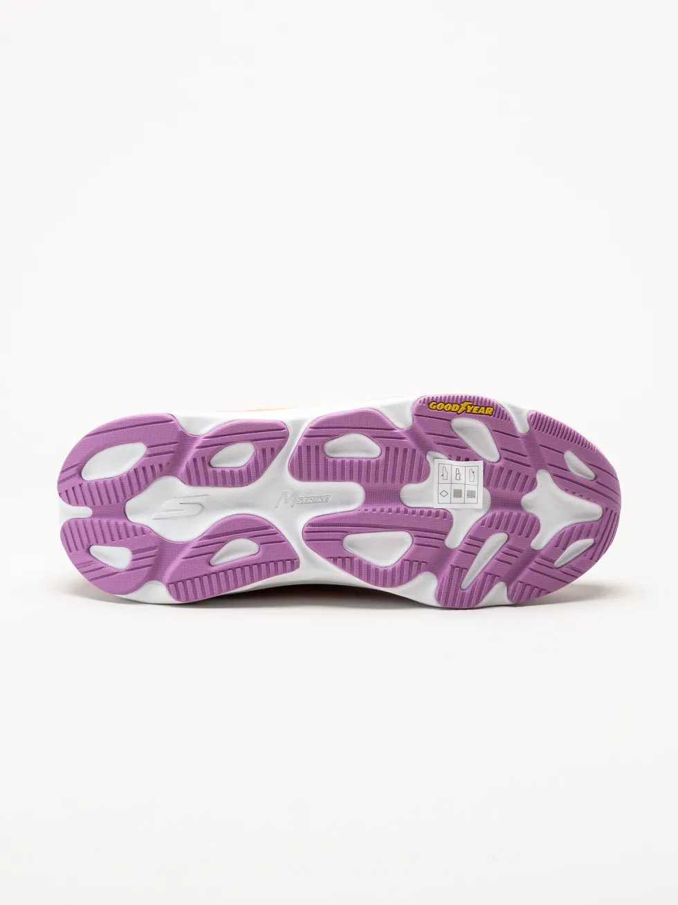 Skechers - Max Cushioning - Gråa slip ins sneakers