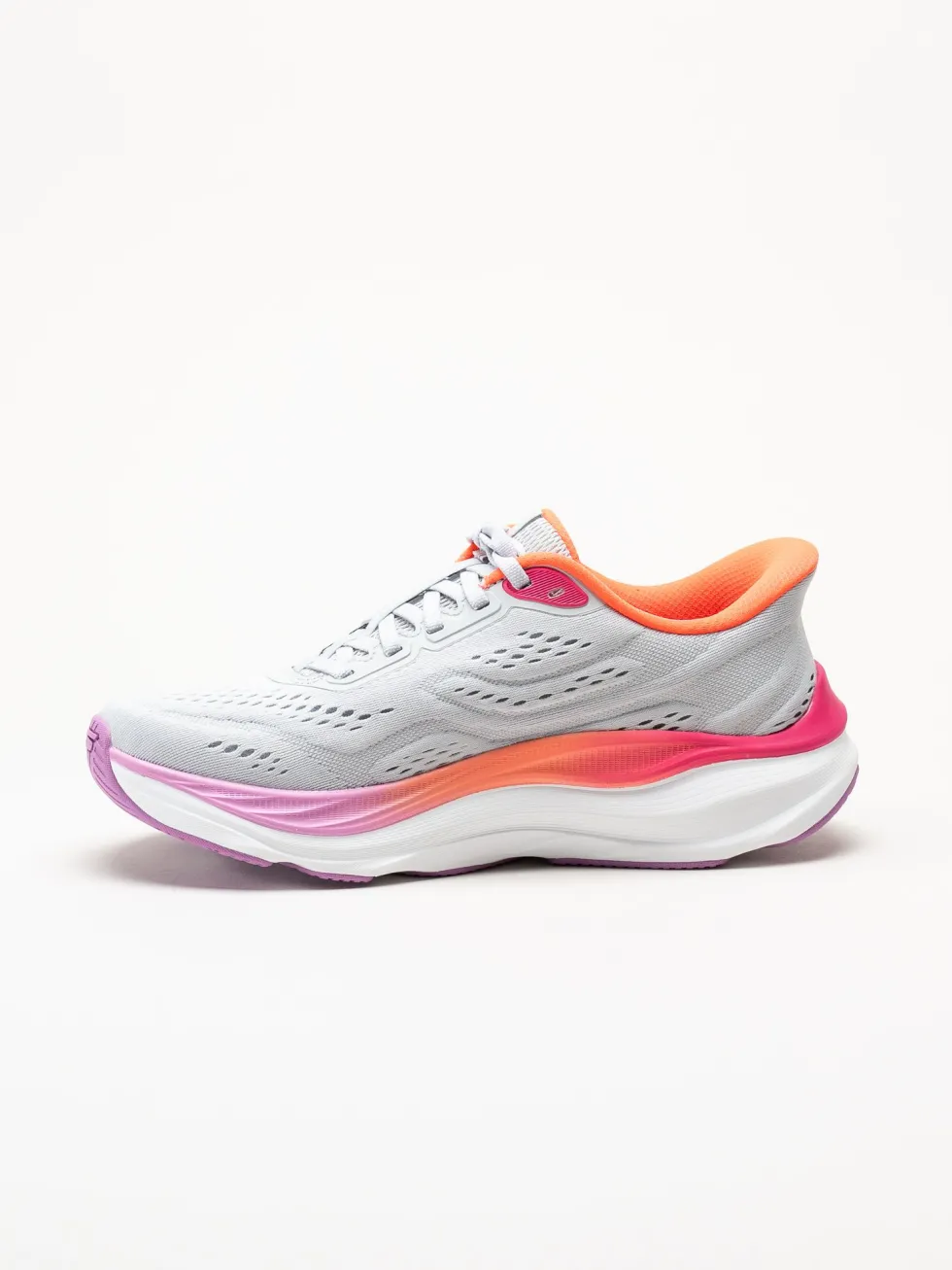 Skechers - Max Cushioning - Gråa slip ins sneakers