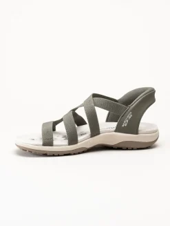 Skechers - Reggae Slim - Gröna sandaler