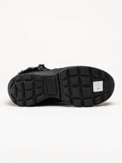 Skechers - Relaxed Fit- Easy Going - Svarta fodrade kängor i mocka