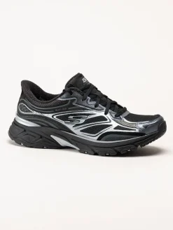 Skechers - Slip-Ins Stamina Sport - Svarta slip-ins sportskor