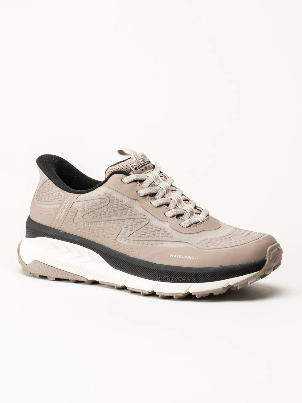 Skechers - Switch Back - Mist - Beige sportskor