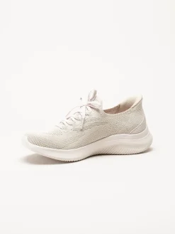 Skechers - Ultra Flex 4.0 - Beige slip ins sneakers