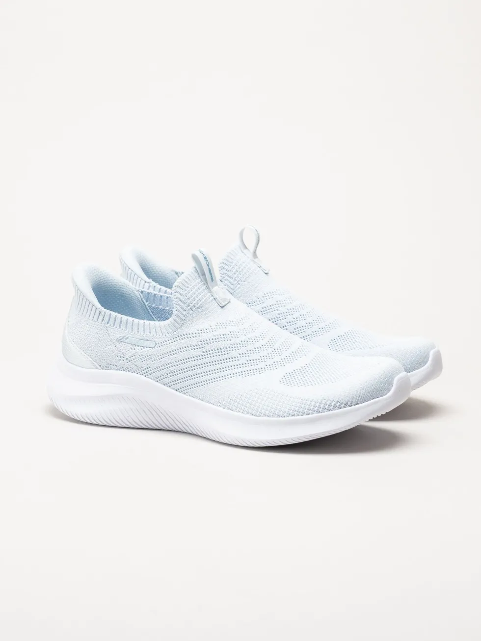Skechers - Ultra Flex 4.0 - Ljusblå slip-ins sneakers