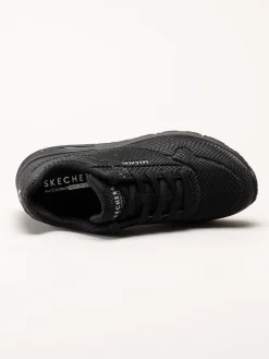 Skechers - Uno - Shiny Scale - Svarta sneakers med ormmönster