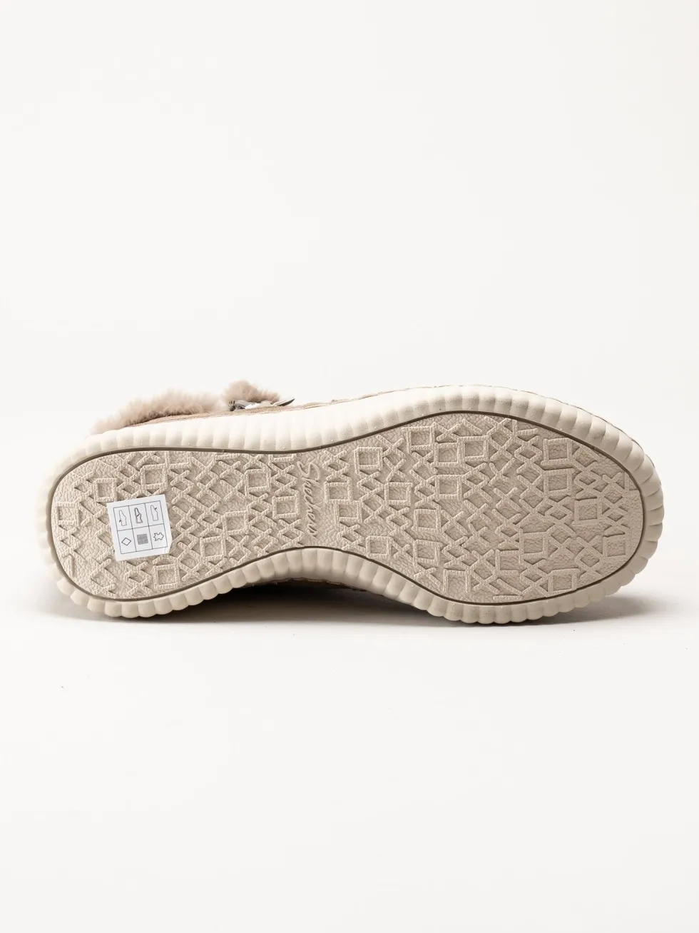 Skechers - Wilshire Blvd - Fresh Zip - Beige fodrade boots
