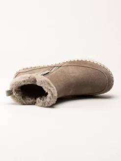 Skechers - Wilshire Blvd - Fresh Zip - Beige fodrade boots