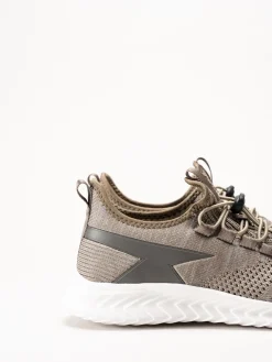 Soft Comfort - Heliett - Bruna sneakers i stickad texil