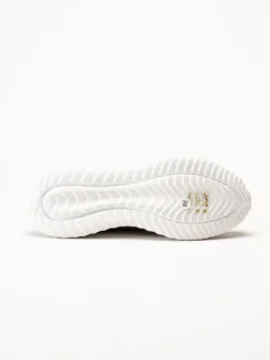 Soft Comfort - Heliett - Bruna sneakers i stickad texil