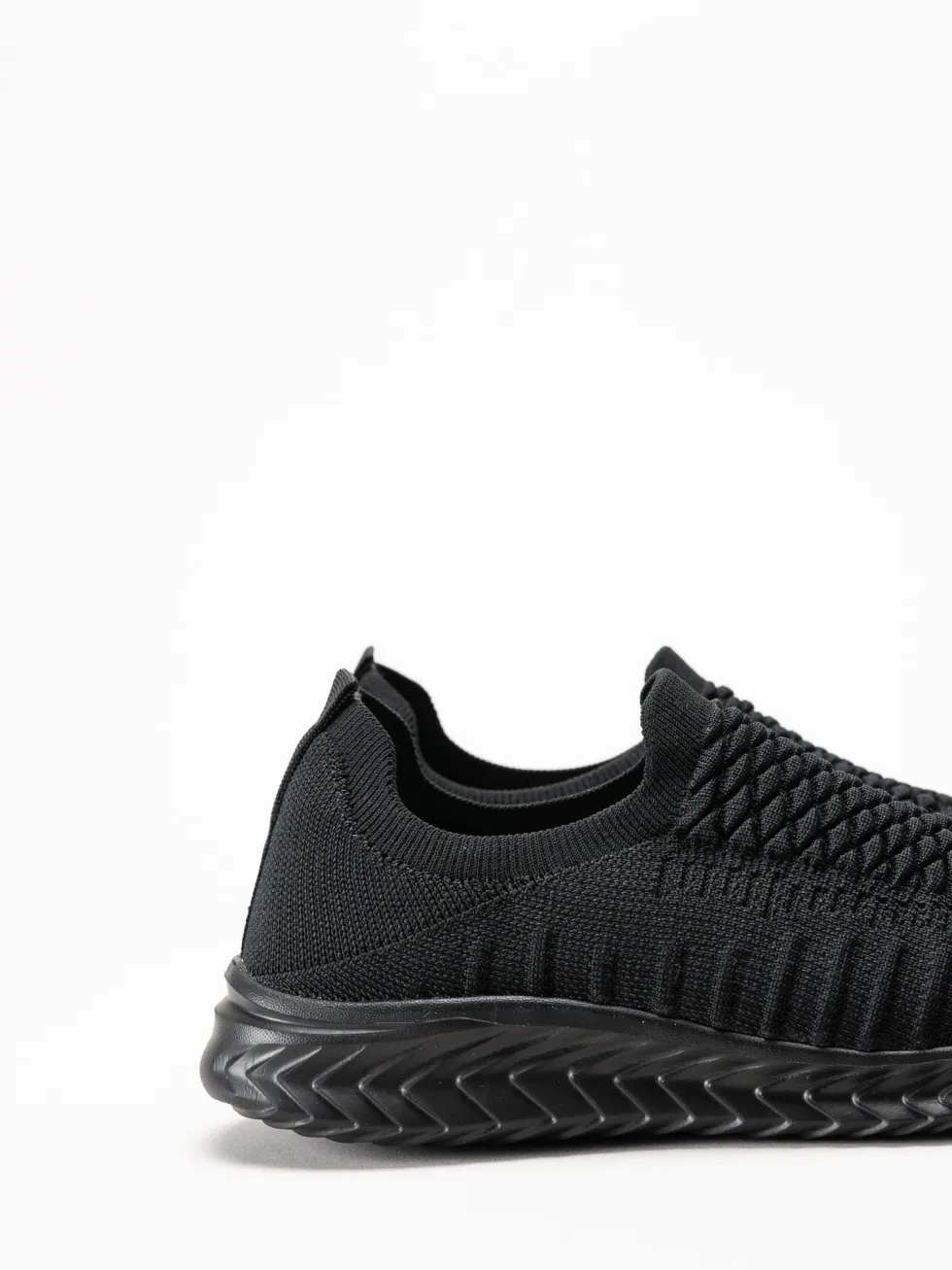 Soft Comfort - Swiss - Svarta sneakers i stickad textil