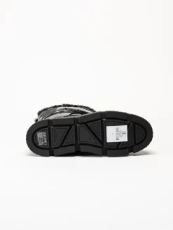 S.Oliver - Svarta fodrade boots