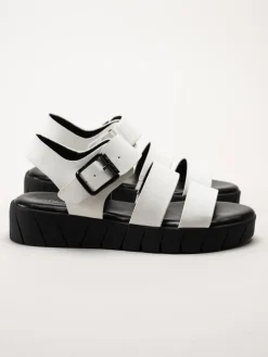 S.Oliver - Vita sandaler i skinnimitation