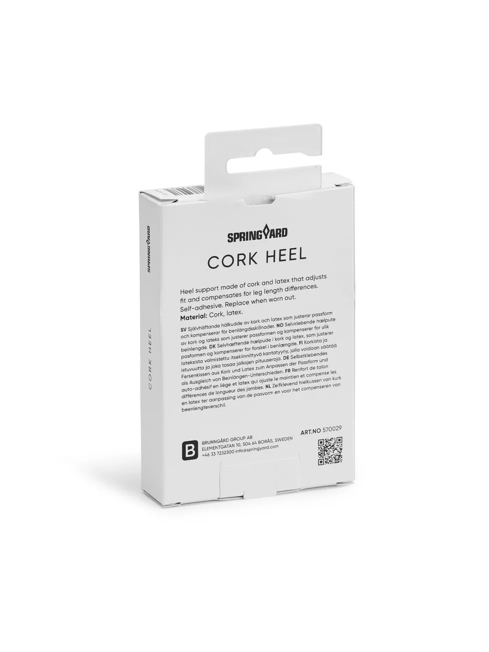 Springyard - Cork Heel Large - Korkhäl