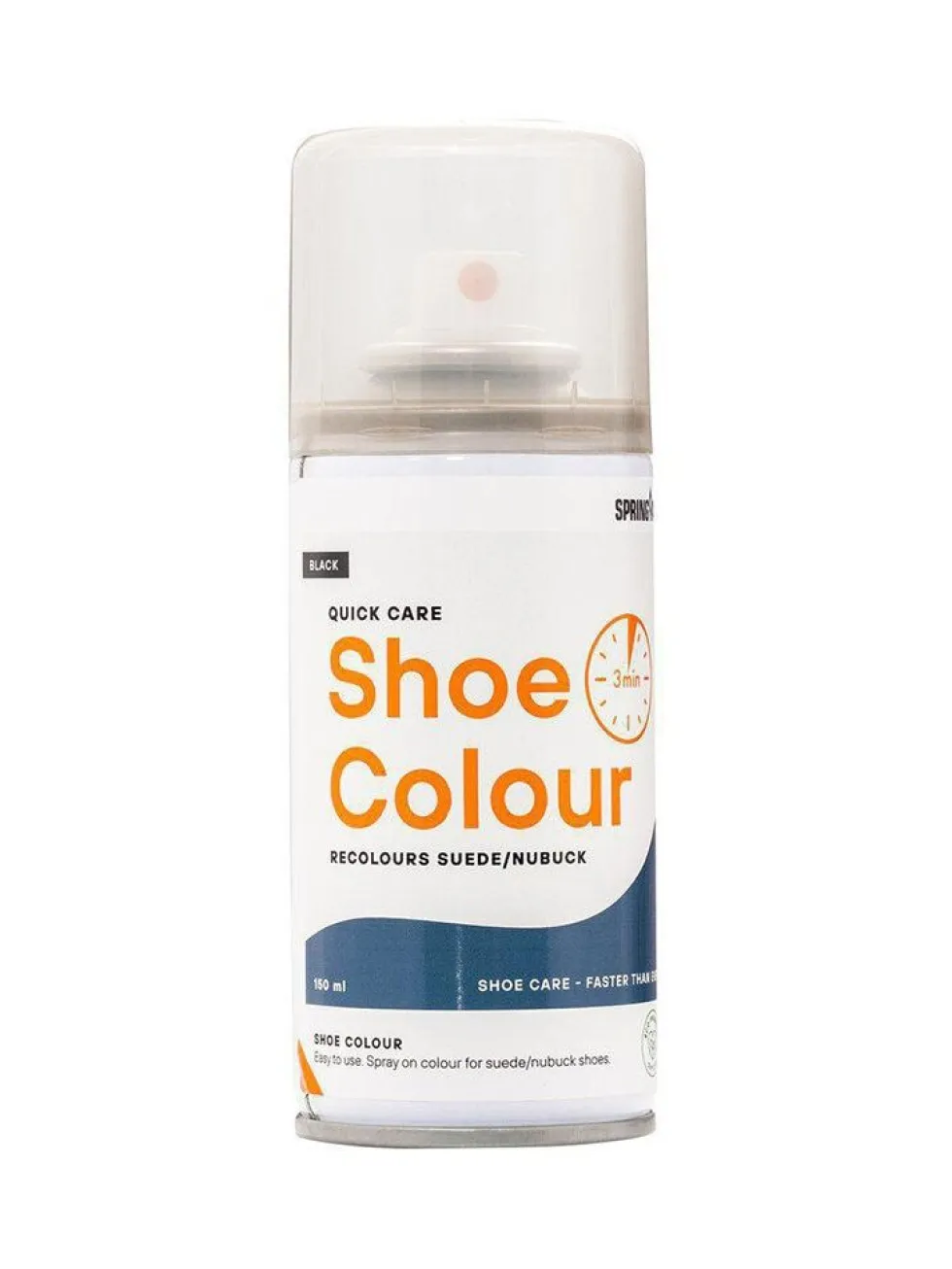 Springyard - Shoe Colour - Svart uppfräschning för mocka och nubuck