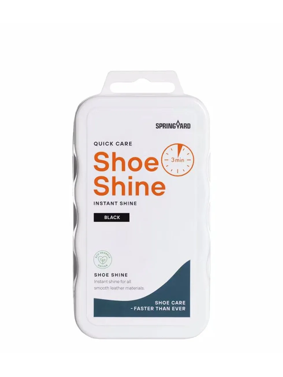 Springyard - Shoe Shine - Svart polersvamp