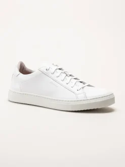 Strömberg - Arezzo - Vita sneakers i skinn