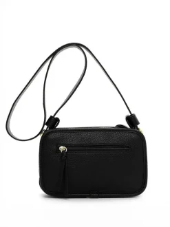 Tamaris bags - Galina Handbag zipper S - Svart handväska med struktur