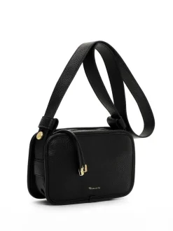 Tamaris bags - Galina Handbag zipper S - Svart handväska med struktur