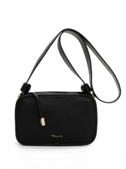 Tamaris bags - Galina Handbag zipper S - Svart handväska med struktur