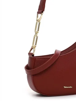 Tamaris bags - Ghalia Pouch S - Röd väska med både fina detaljer och form