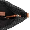 Tamaris Bags - Kassandra crossover - Svart handväska i vacker raffia