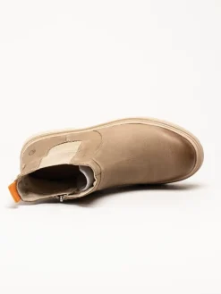 Tamaris Wide - Beiga varmfodrade boots