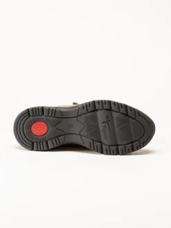 Tamaris Wide - Bruna sneakers i mocka