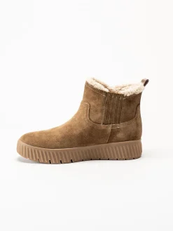 Tamaris Wide - Bruna step-in boots i mocka
