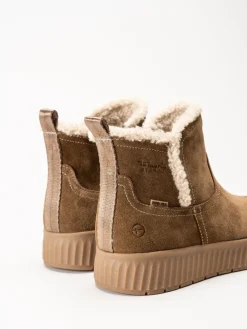 Tamaris Wide - Bruna step-in boots i mocka
