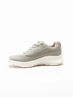 Tamaris Wide - Gröna sneakers i mesh