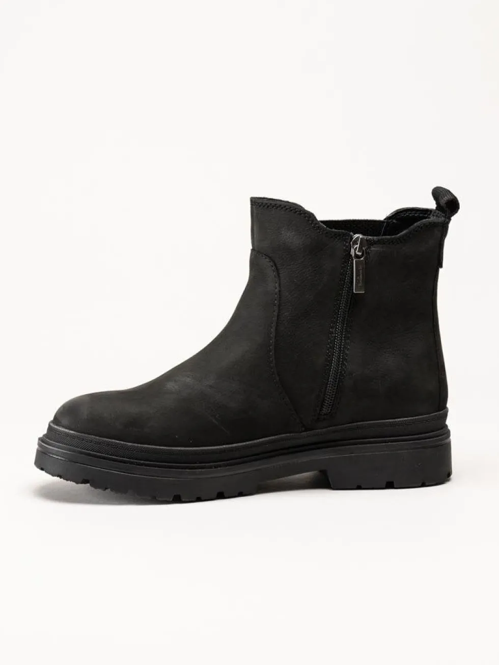 Tamaris Wide - Svarta varmfodrade boots