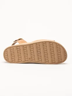 Ten Points - Alma - Ljusbruna skinnsandaler