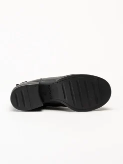 Ten Points - Pandora - Svarta chelsea boots i skinn
