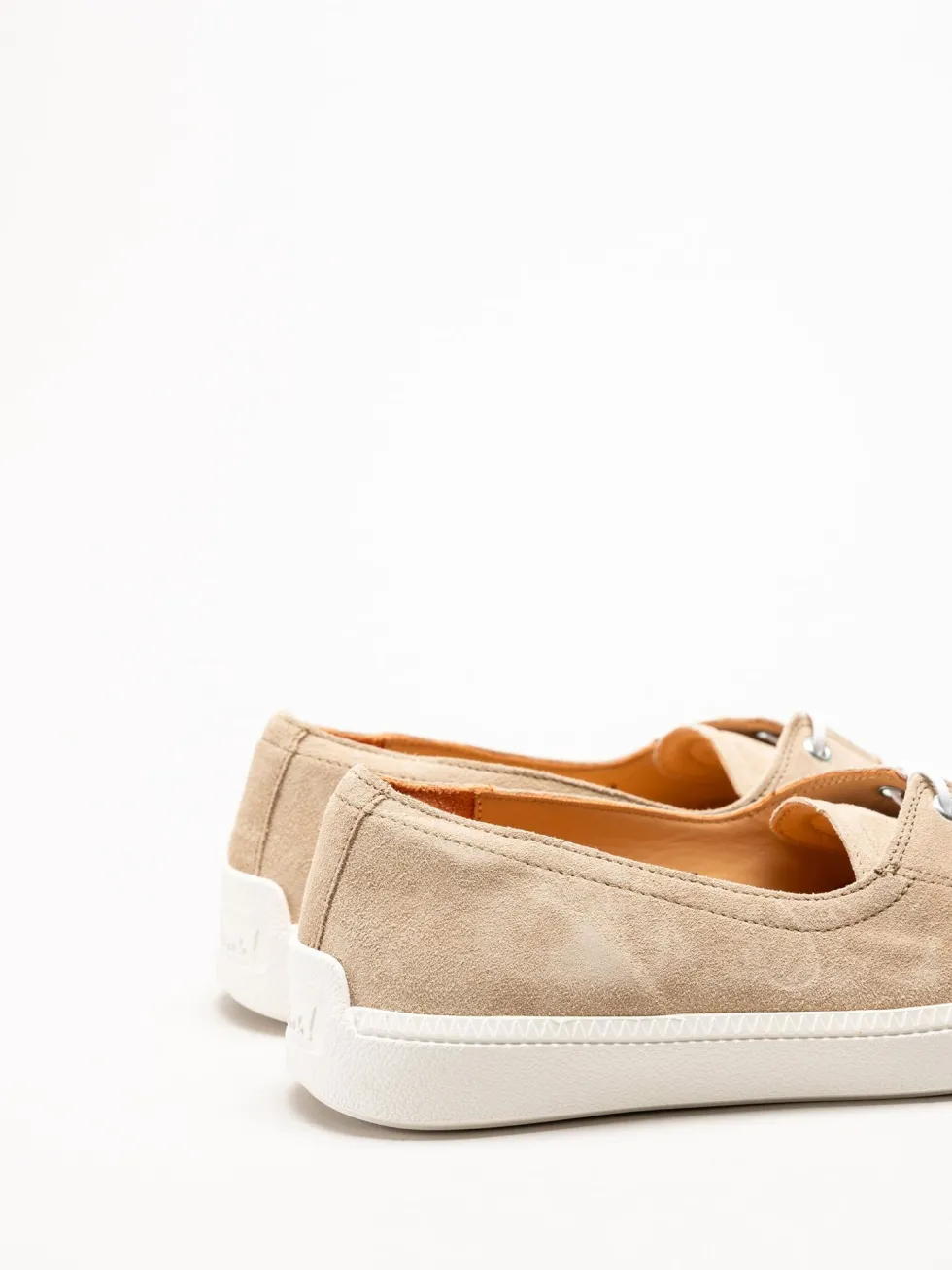 Think - Turna - Beige Ballerina i mocka