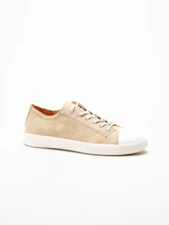 Think - Turna - Beige sneakers i mocka