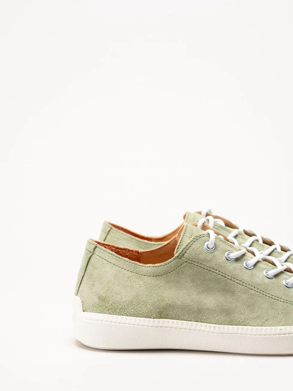 Think - Turna - Gröna sneakers i mocka