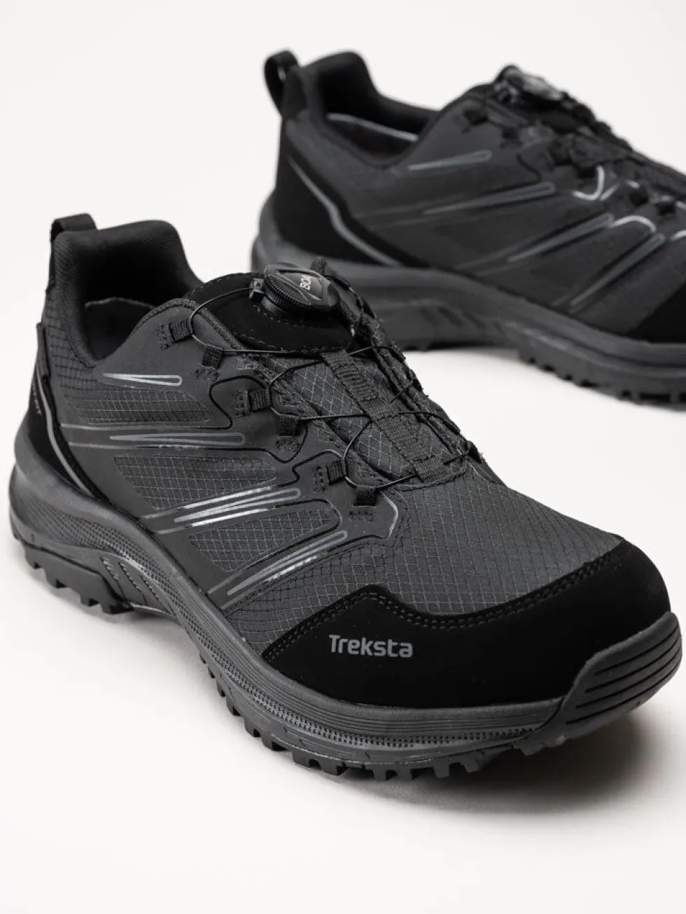Treksta - River Low Boa Htx - Svarta vattentäta promenadskor