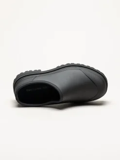 Tretorn - Ari Clog - Svarta slip on skor i naturgummi