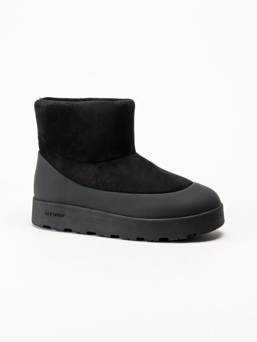 Tretorn - Asto Low Hybrid W - Svarta fodrade boots