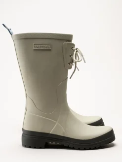 Tretorn - Skanör - Beige höga gummistövlar