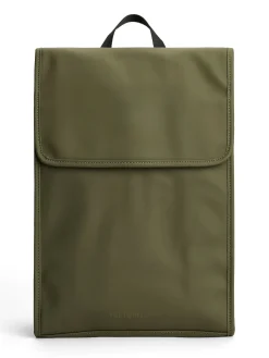 Tretorn - Wings Daypack - Grön vädertålig ryggsäck i smidig PU