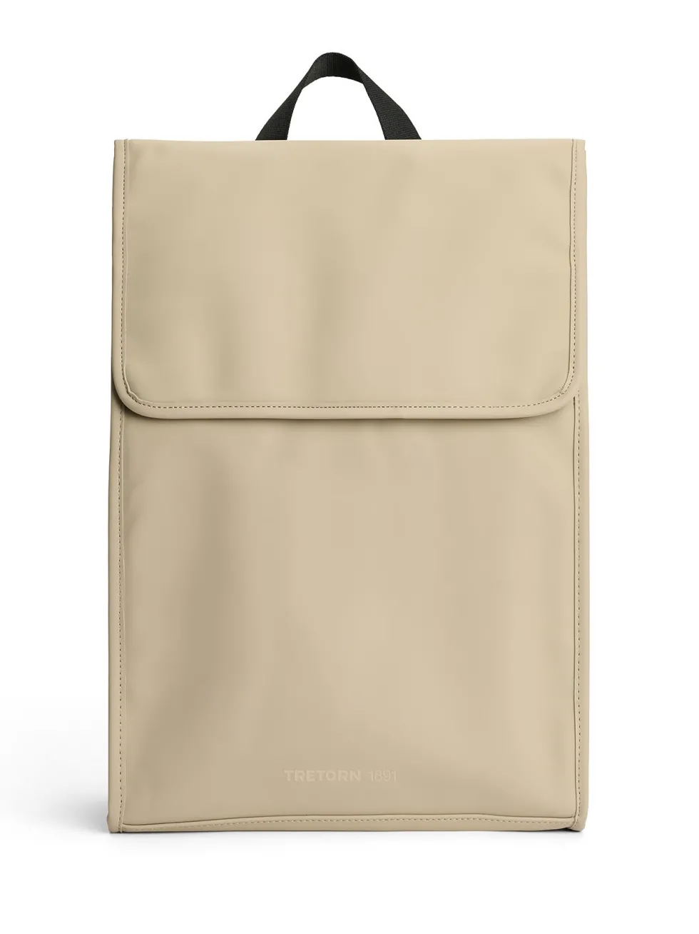 Tretorn - Wings Daypack - Ljusbeige vädertålig ryggsäck i smidig PU