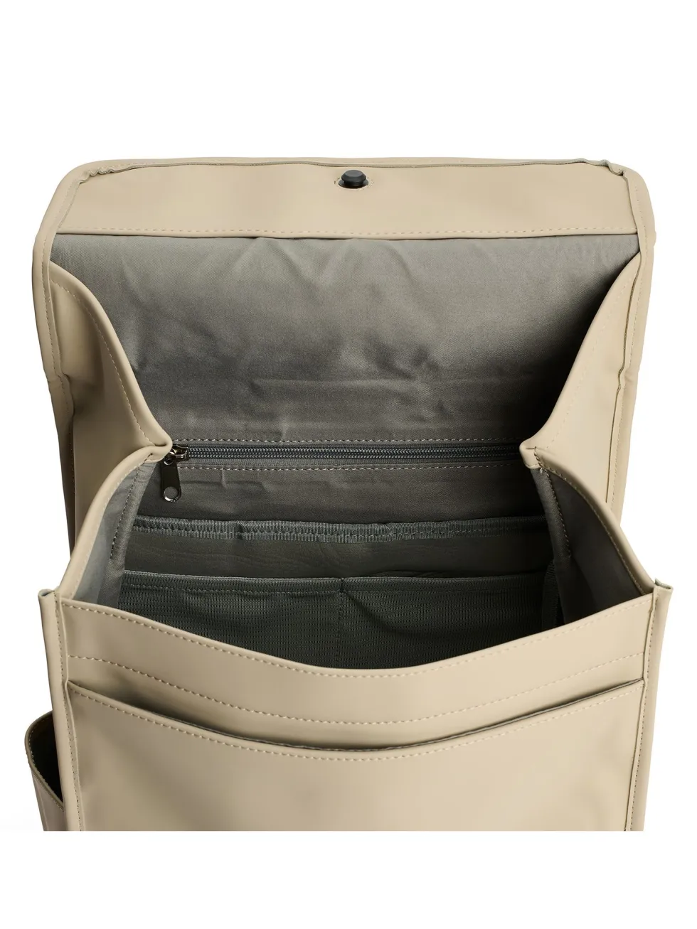 Tretorn - Wings Daypack - Ljusbeige vädertålig ryggsäck i smidig PU
